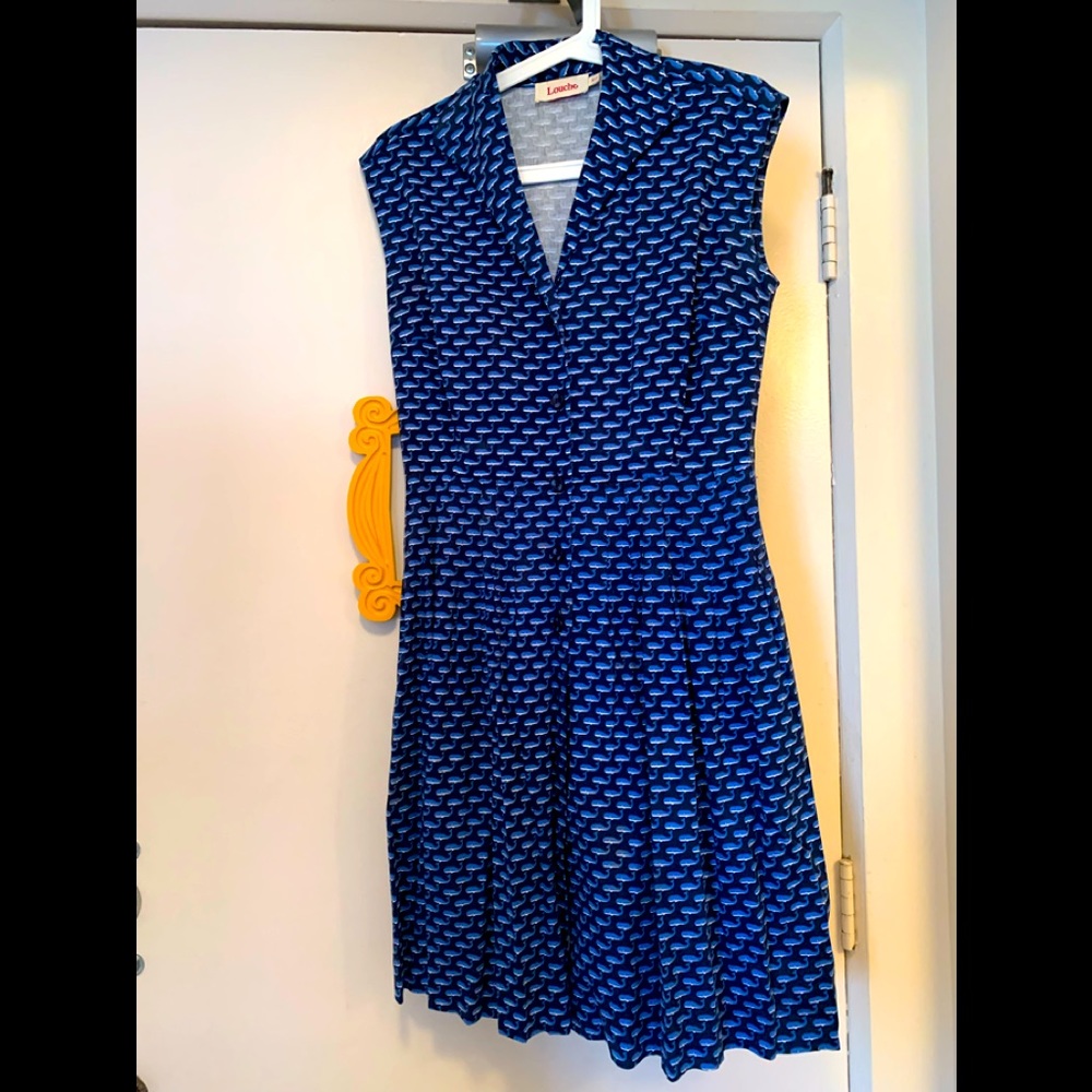 Women’s whale dress blue